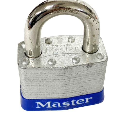 Vintage Master Lock #5 Pin Tumbler Protection Padlock - Picture 4 of 11